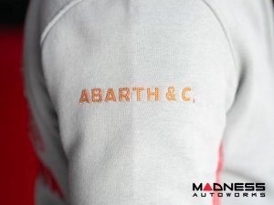 ABARTH Zippered Jacket - Grey w/ Red - Piccola & Cattiva